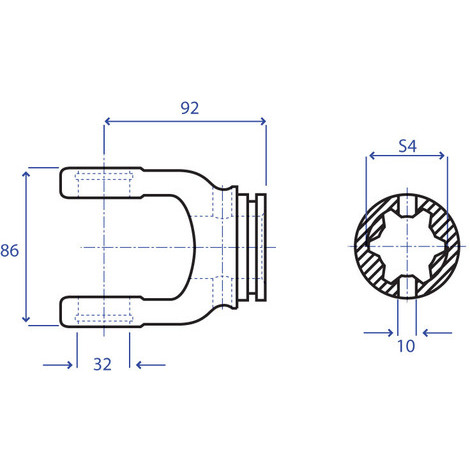 FORCELLA INT. SERIE 2400  S4